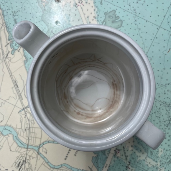 Vintage 60s Floral Teapot Mirage Ironstone Ware by Myott England - Picture 5 of 7